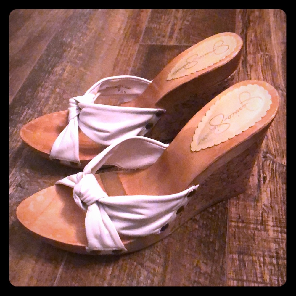 Jessica Simpson Wedges Size 8